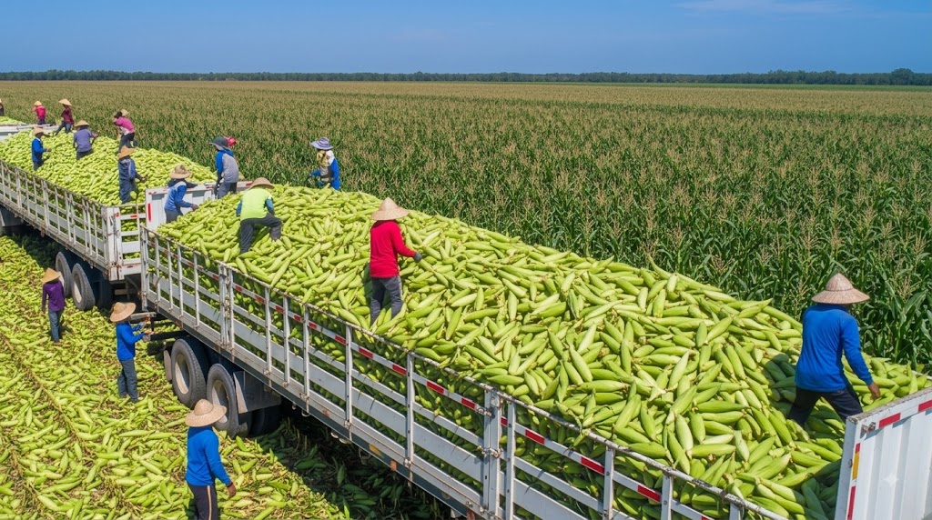 maize harvest